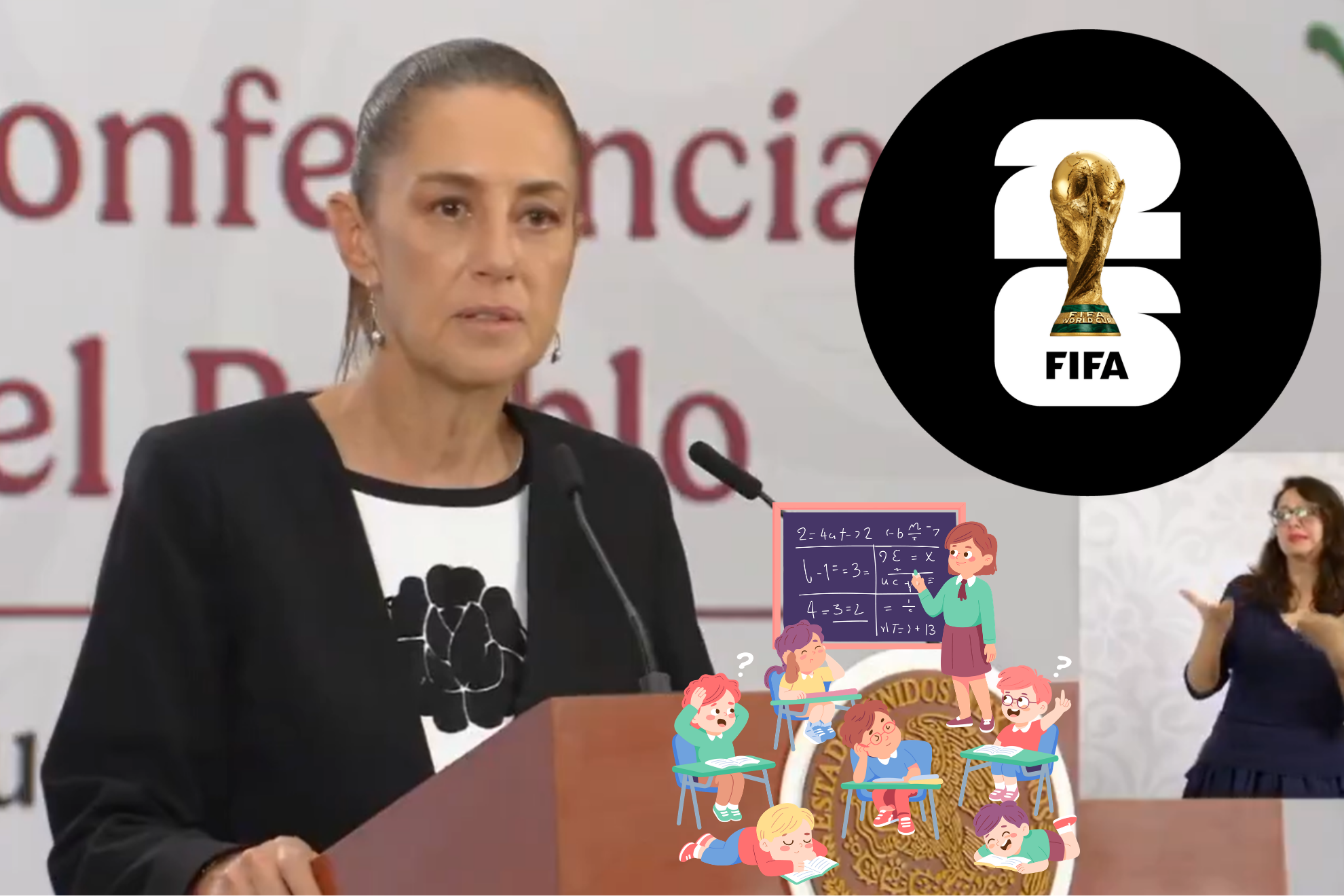Una propuesta de los maestros: Sheinbaum defiende a SEP que se adelanten las vacaciones escolares por Mundial 2026