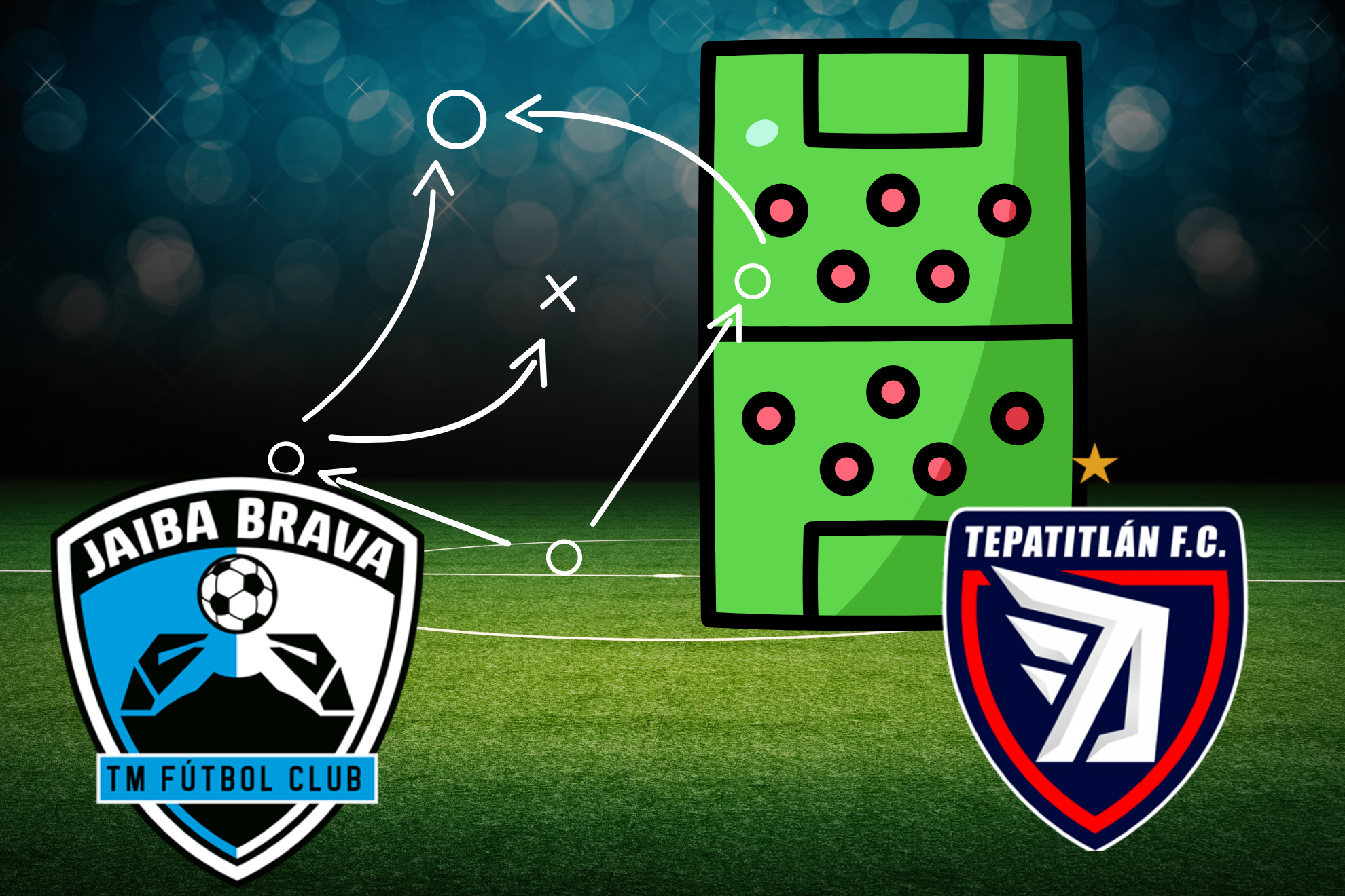 Jaiba Brava vs Tepatitl�n Alineaciones: �Cu�les ser�n los posibles 11 iniciales para el partido de ida?