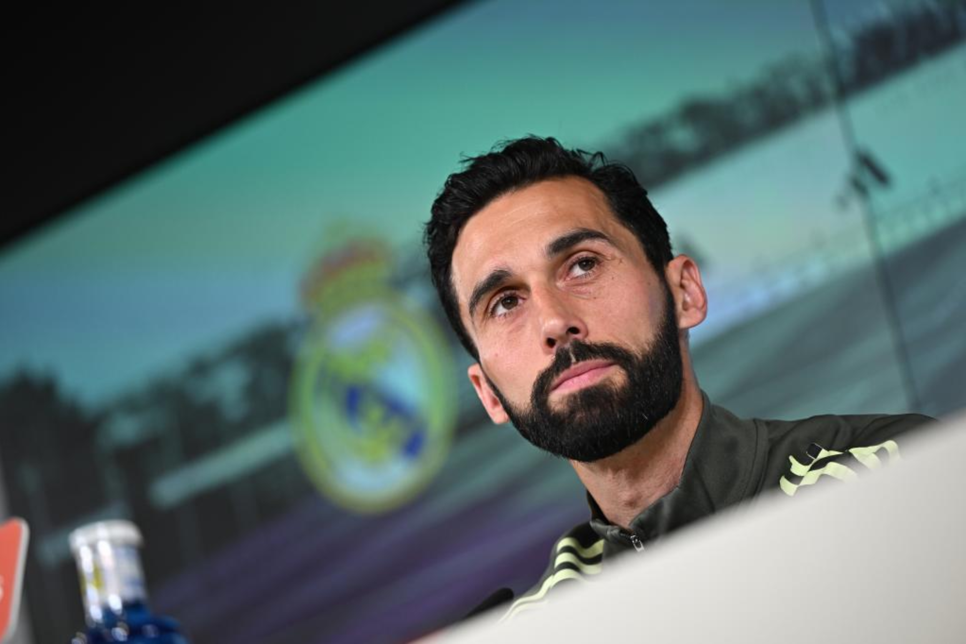 El entrenador del Real Madrid, �lvaro Arbeloa, ofrece una rueda de prensa en la previa del cl�sico contra el Barcelona