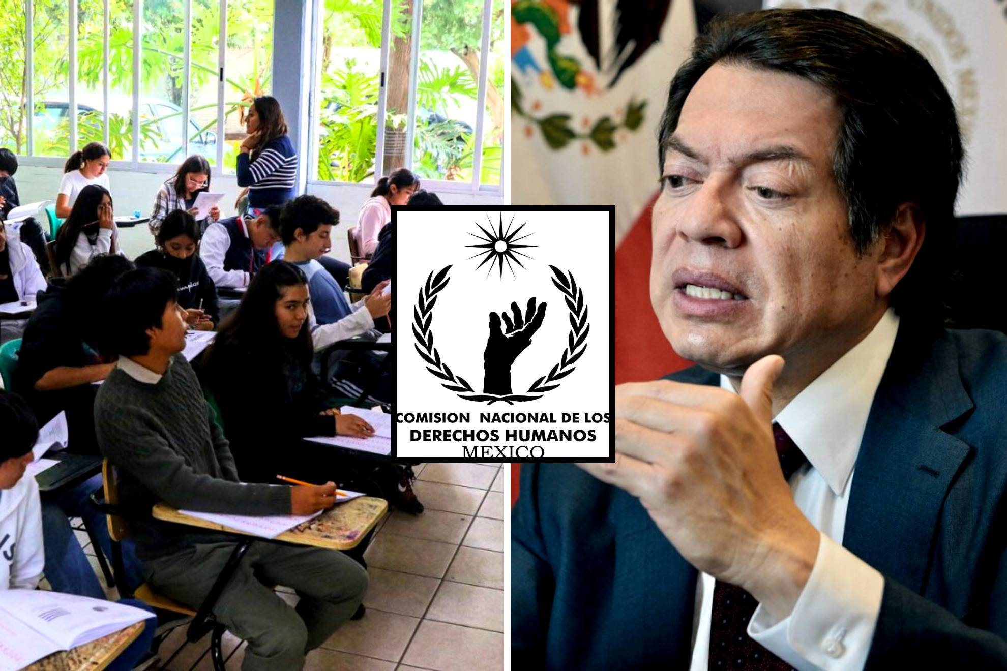 La CNDH ante la propuesta de Mario Delgado, titular de la SEP |