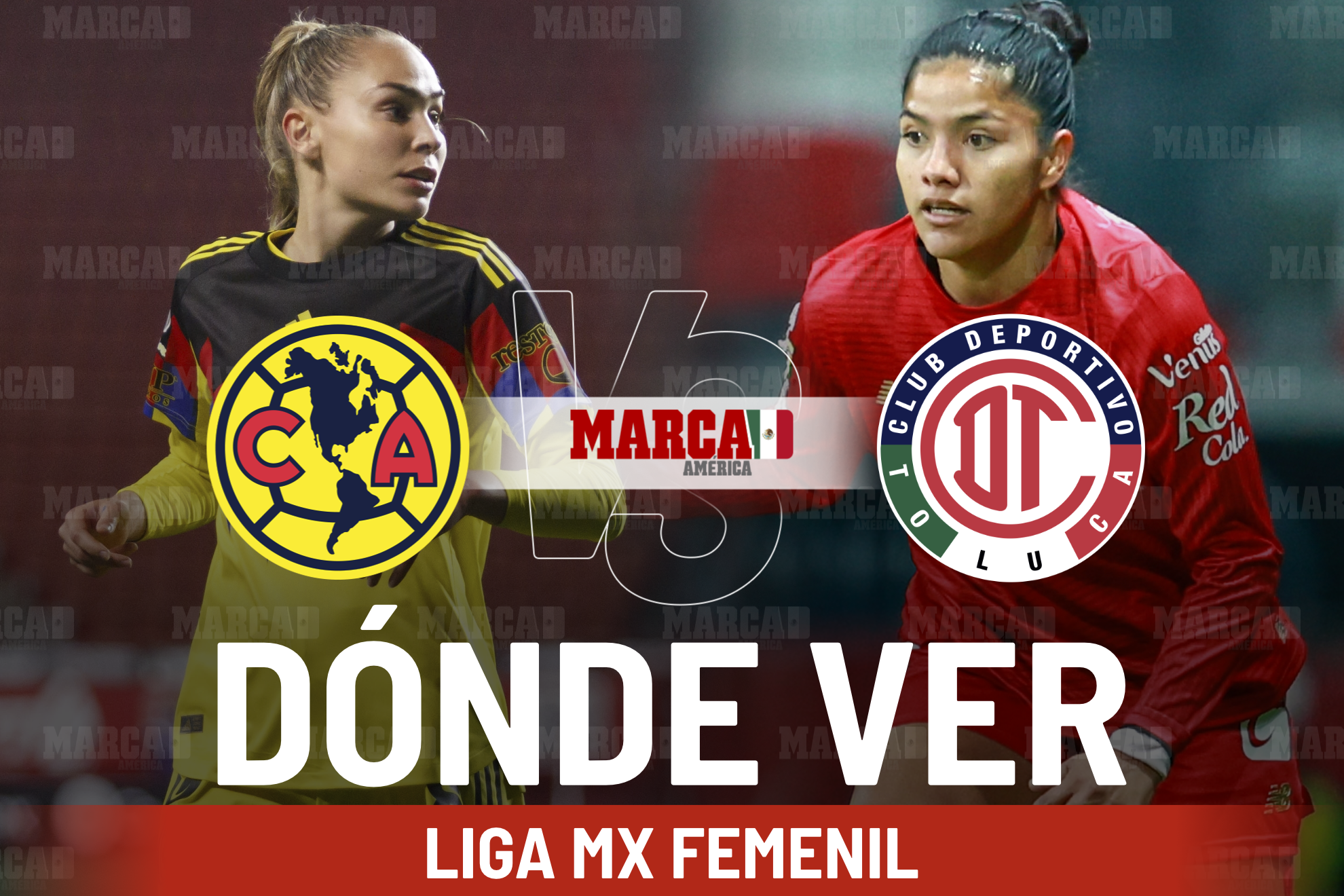 �D�nde ver el Am�rica vs Toluca Femenil hoy? Transmisi�n del partido y horario de la Semifinal de la Liga MX Femenil
