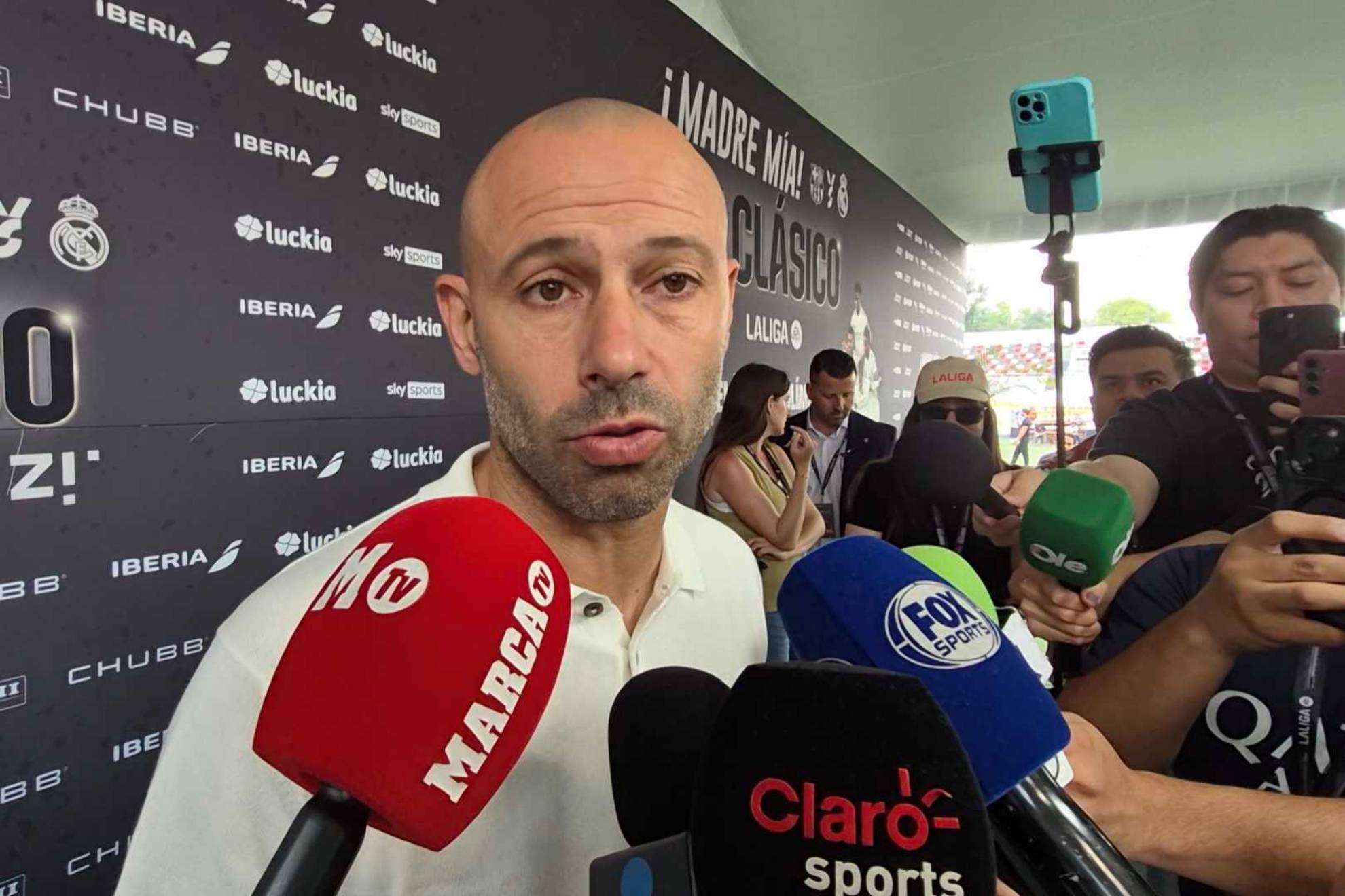 Javier Mascherano FC Barcelona Real Madrid LaLiga