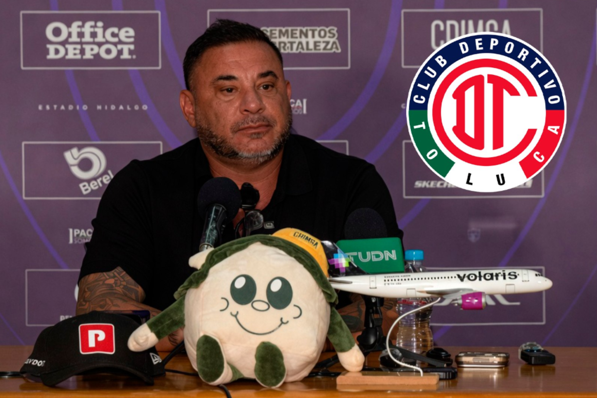 Antonio Mohamed le pone cara a la derrota de Toluca: El rival tuvo suerte