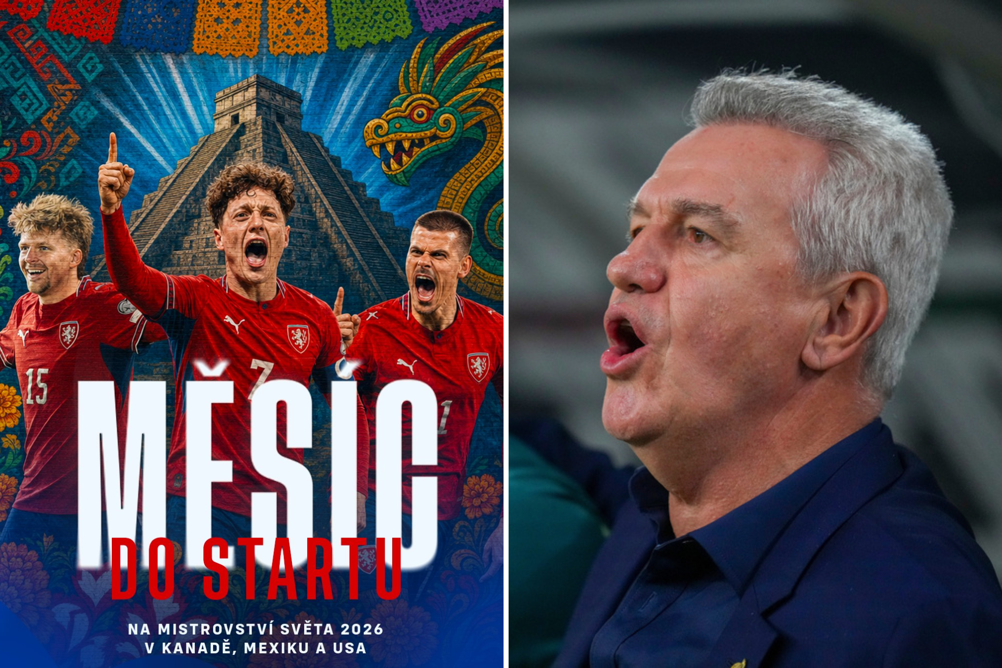 Atento Javier Aguirre: Rep�blica Checa s� publica su prelista de jugadores que pueden enfrentar a M�xico en el Mundial 2026