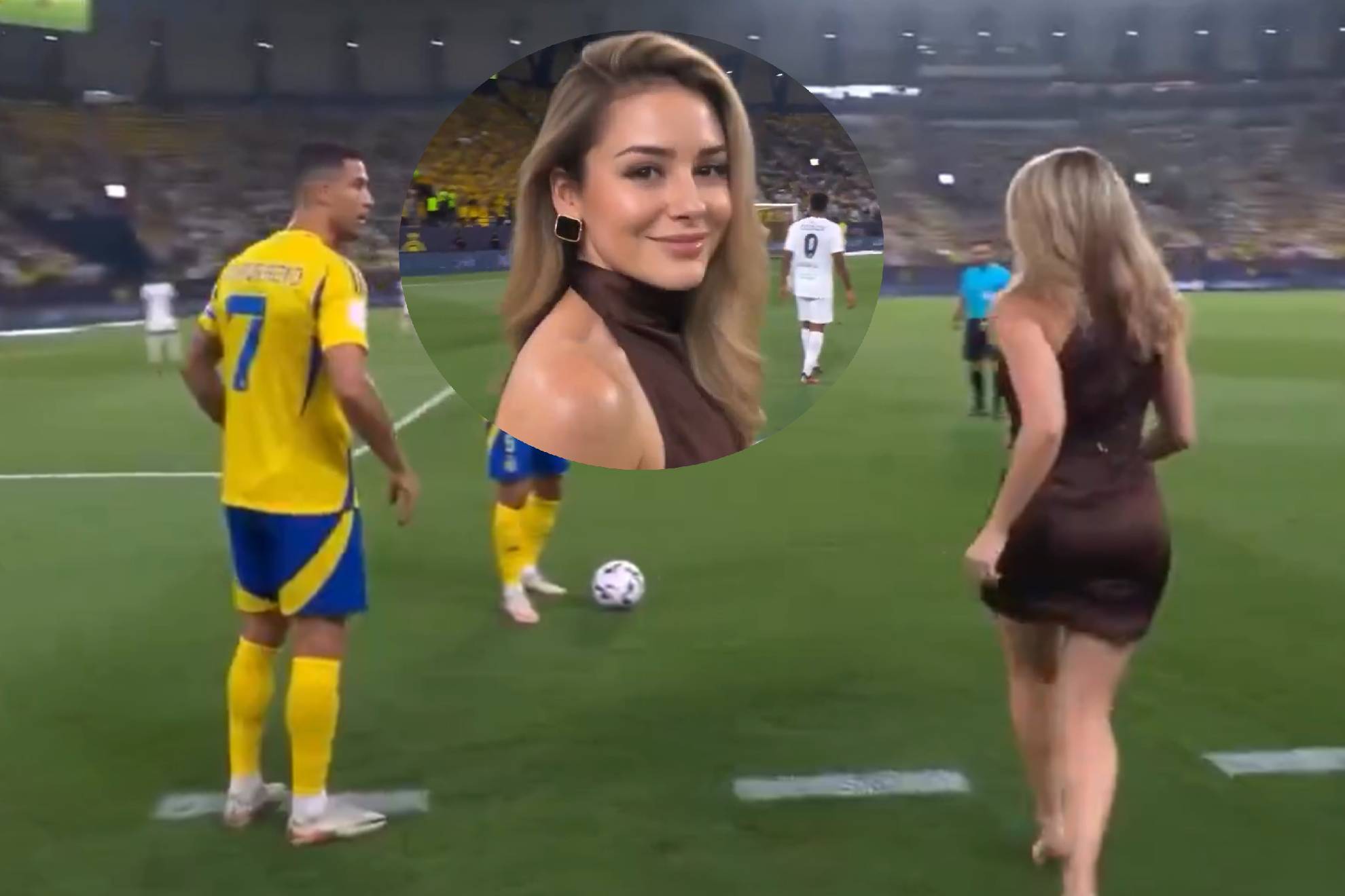 Chica le roba golazo a Cristiano Ronaldo: La IA se ha vuelto una locura en el futbol.
