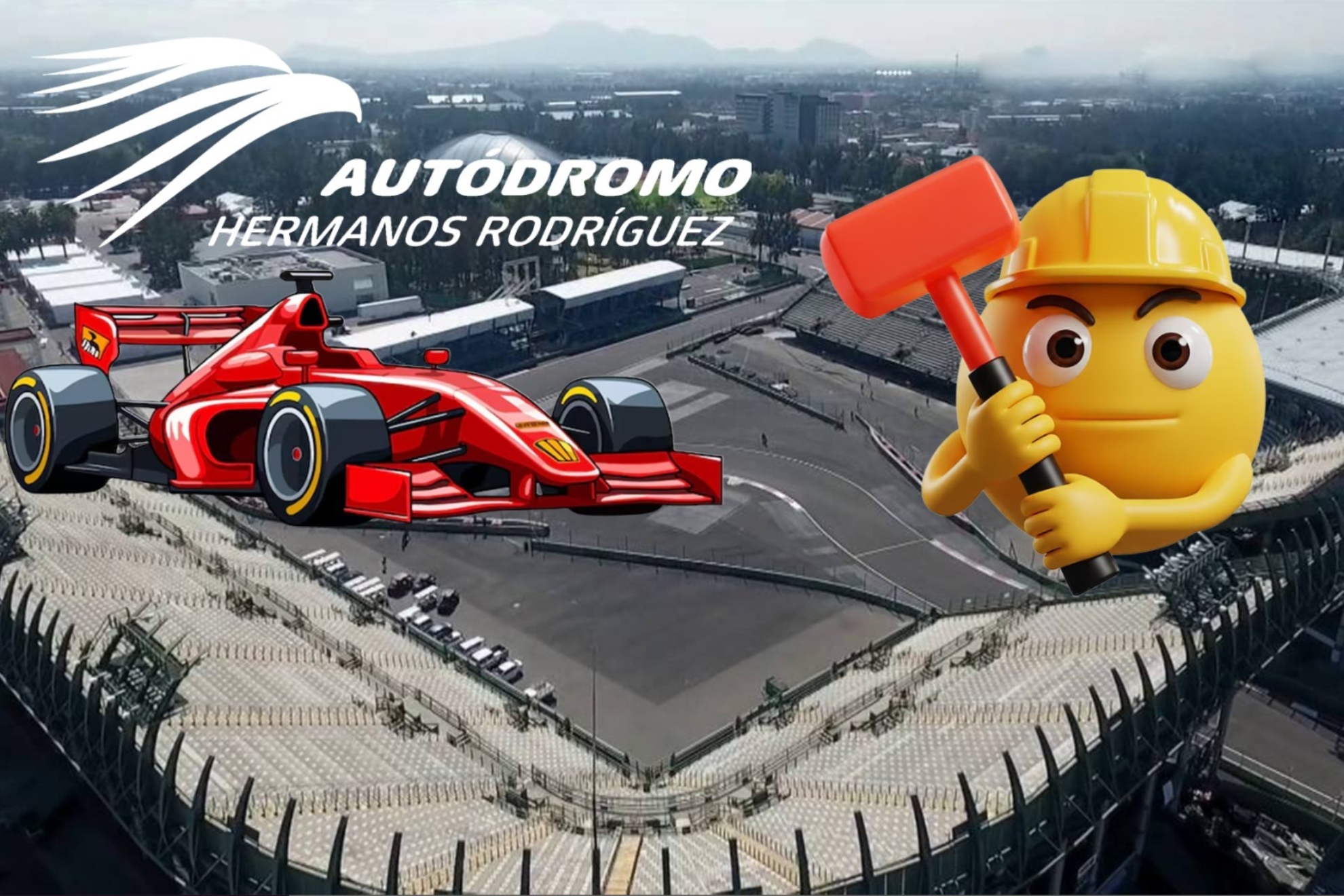 Aut�dromo Hermanos Rodr�guez inicia remodelaci�n para el GP de M�xico y el regreso de Checo P�rez con Cadillac
