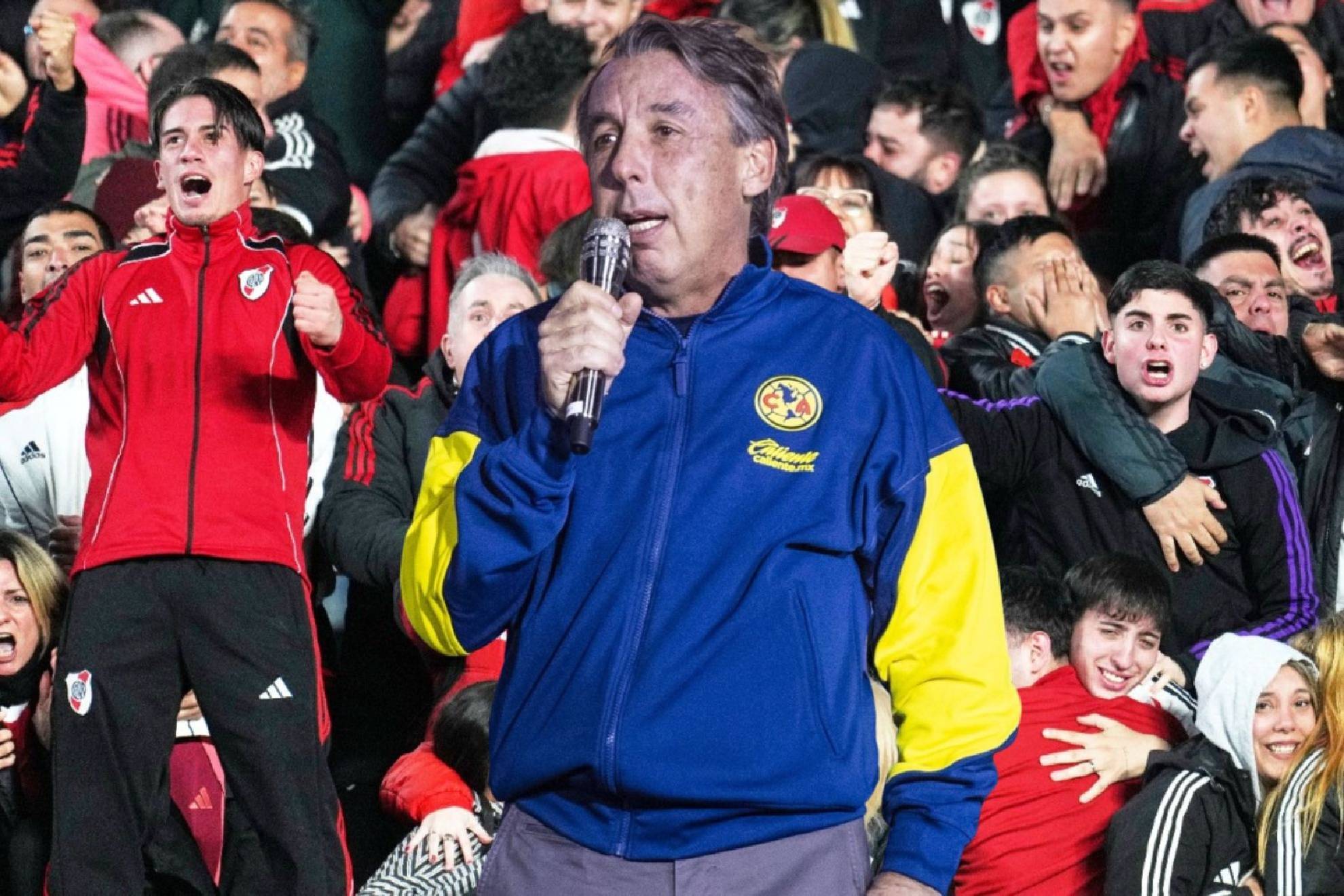 Emilio Azc�rraga Jean & afici�n River Plate