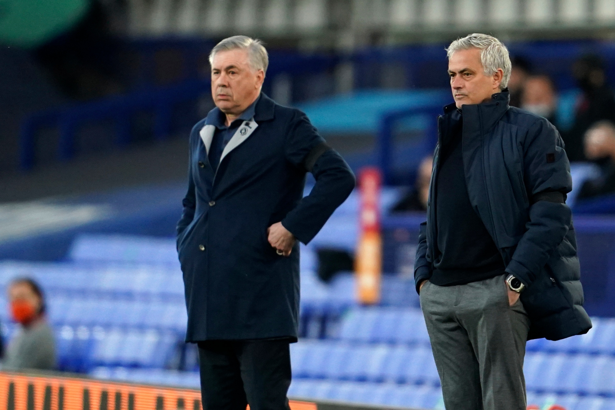 Ancelotti y Mourinho.