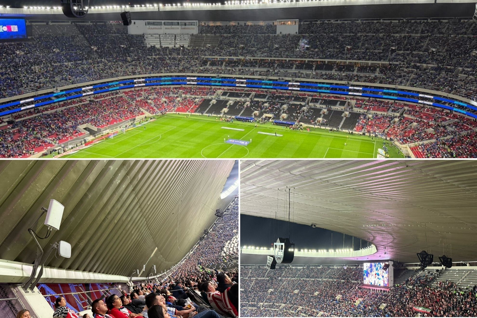 El Estadio Azteca alcanza al 2026 con tecnolog�a b�sica previo a la Copa del Mundo