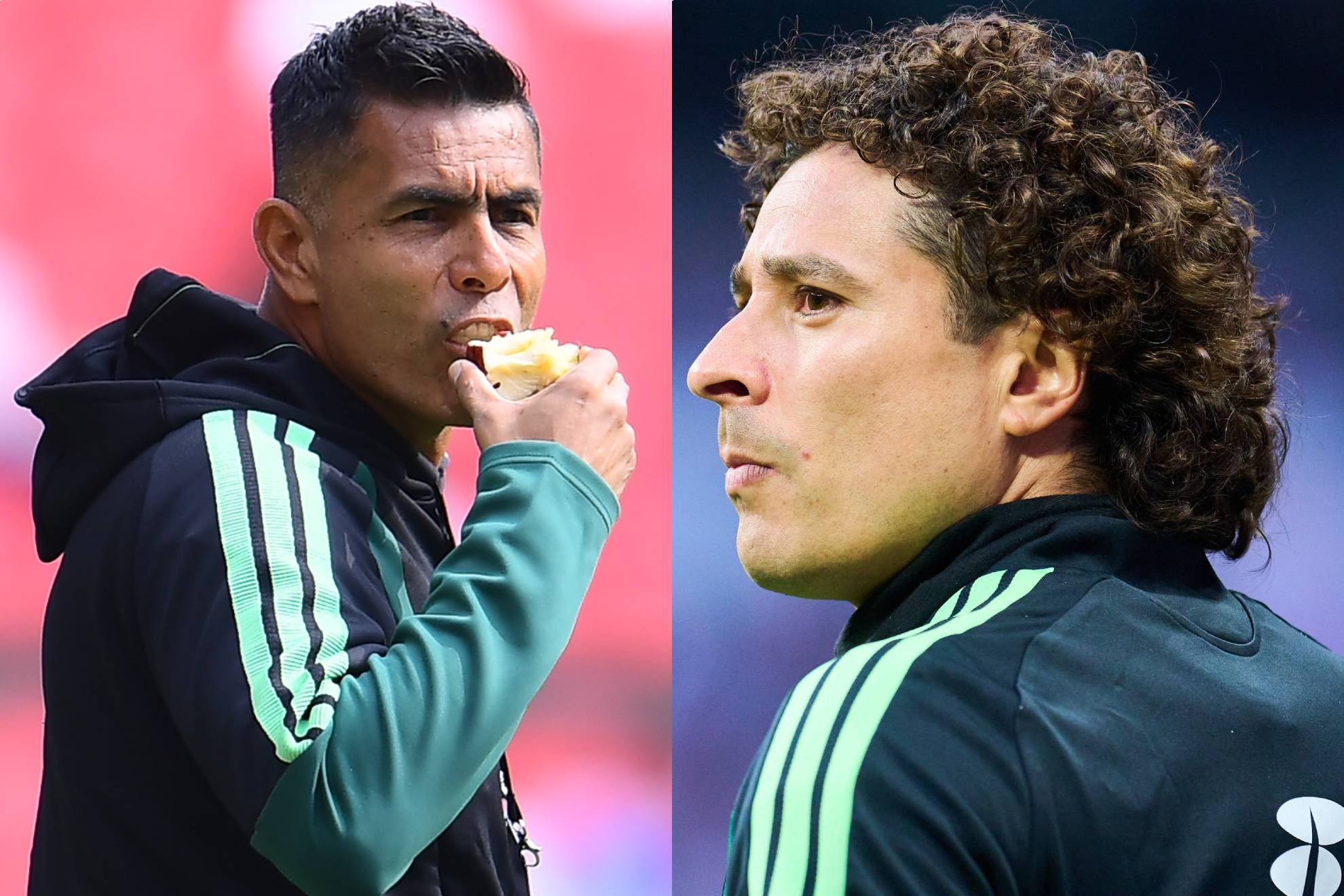Oswaldo S�nchez y Guillermo Ochoa.