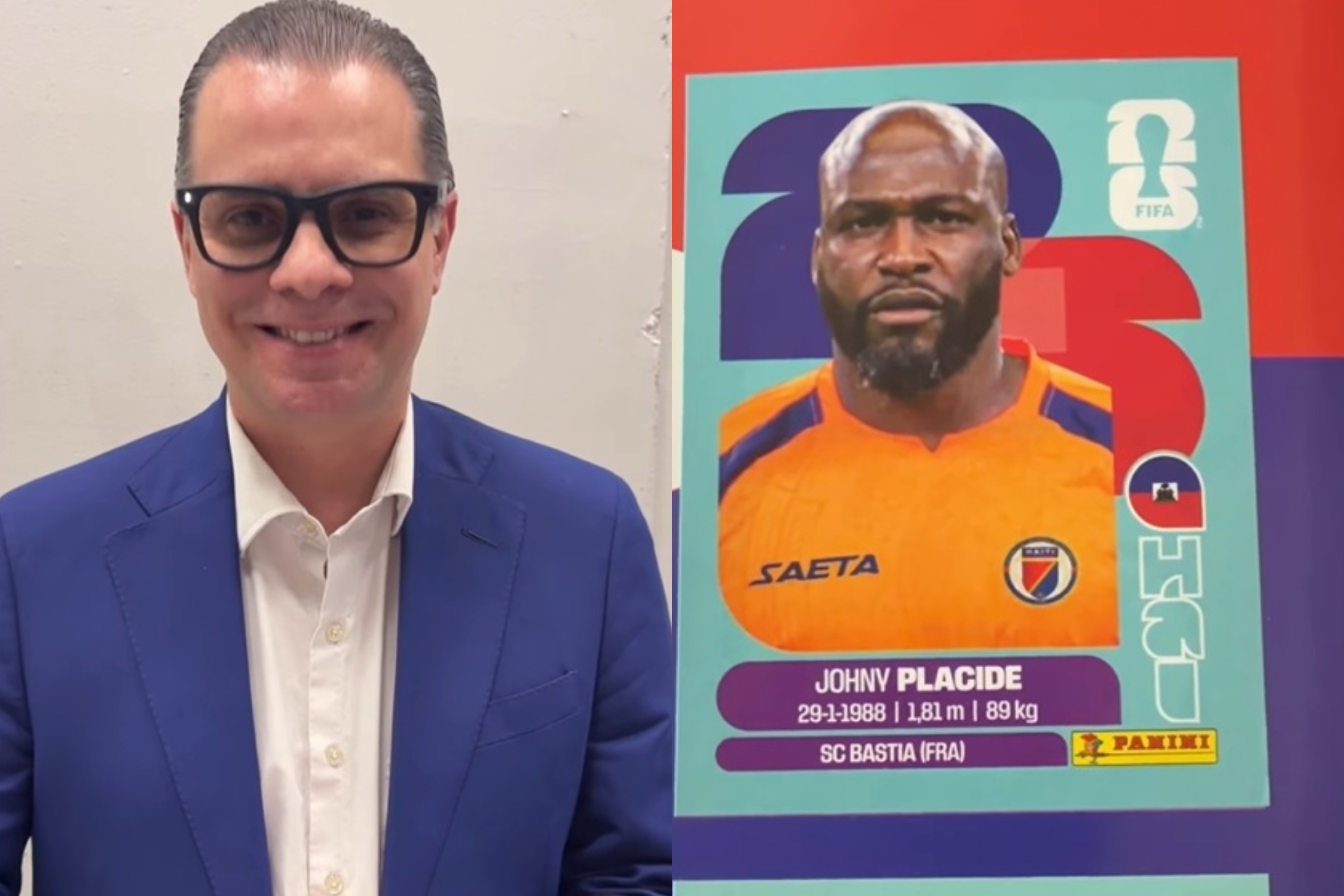 Christian Martinoli se congratula por el �nico haitiano en el �rea para el Mundial 2026