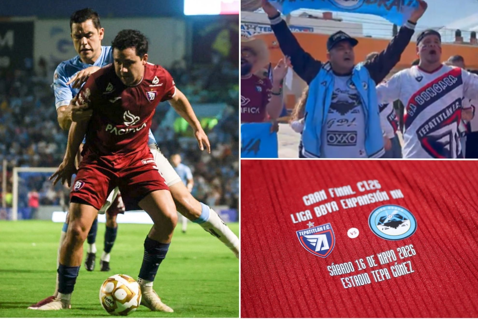 Sin la emoci�n del ascenso, pero as� se vive la Final de la Liga Expansi�n MX entre Tepatitl�n FC y la Jaiba Brava