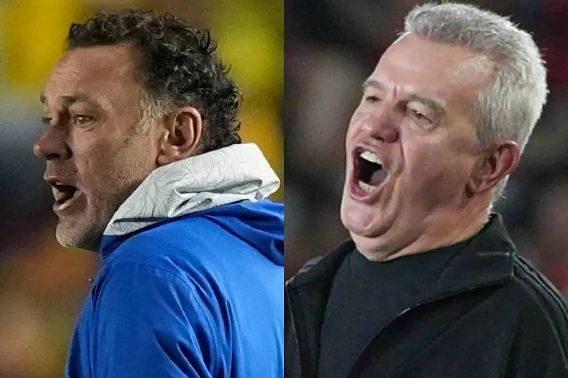 Javier Aguirre & Gabriel Milito