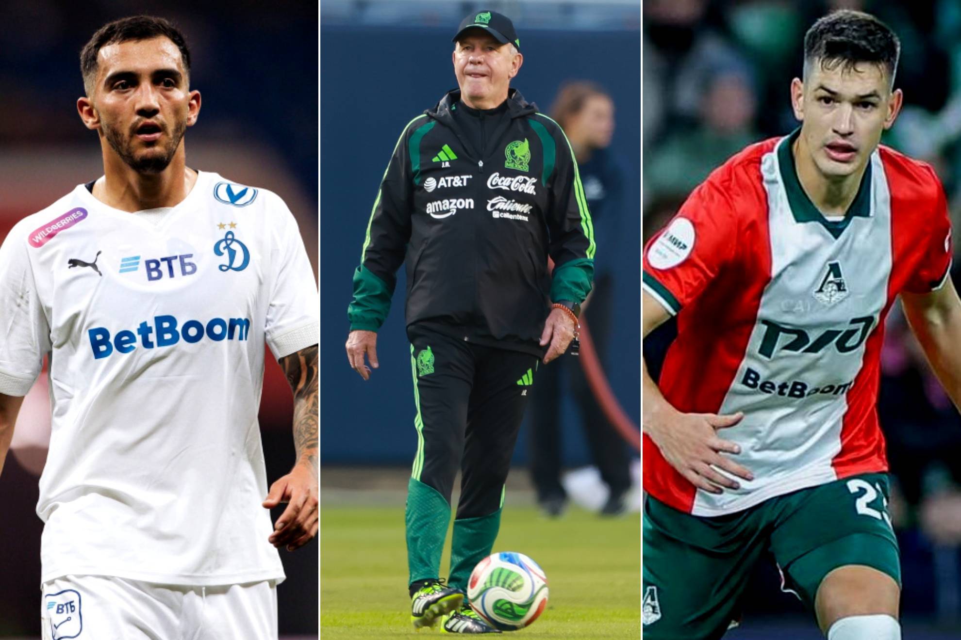 Luis Ch�vez / Javier Aguirre / C�sar Montes |