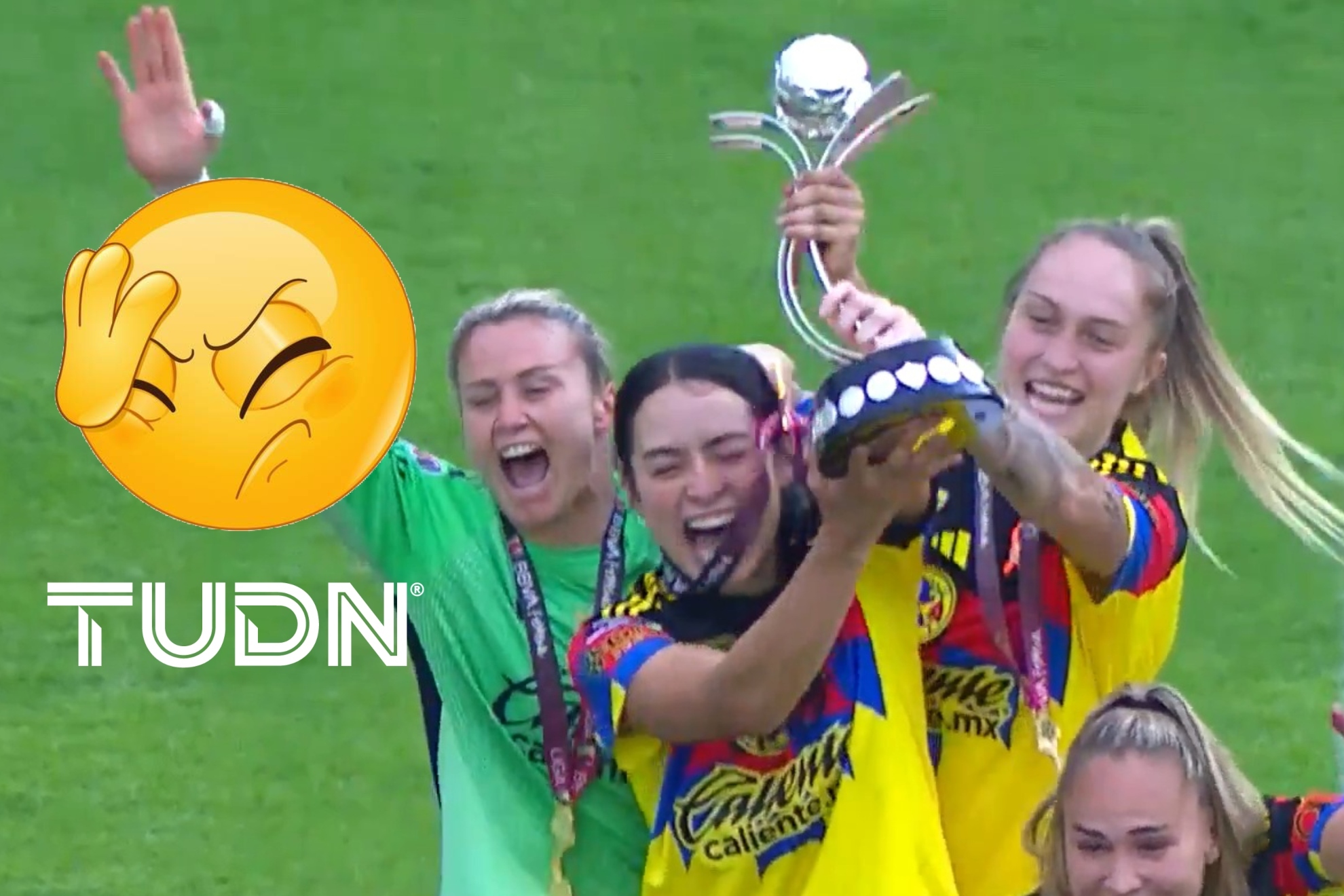 TUDN comete hist�rico error en t�tulo de Final entre Am�rica Femenil y Rayadas