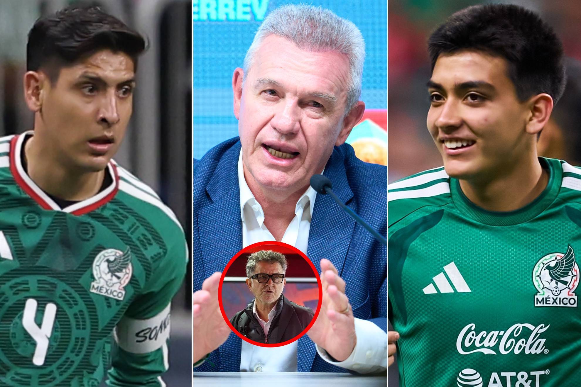Edson �lvarez / Javier Aguirre / Gilberto Mora |