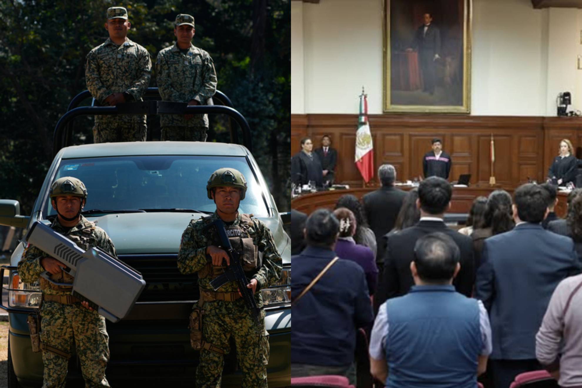 Ej�rcito Mexicano y la SCJN.
