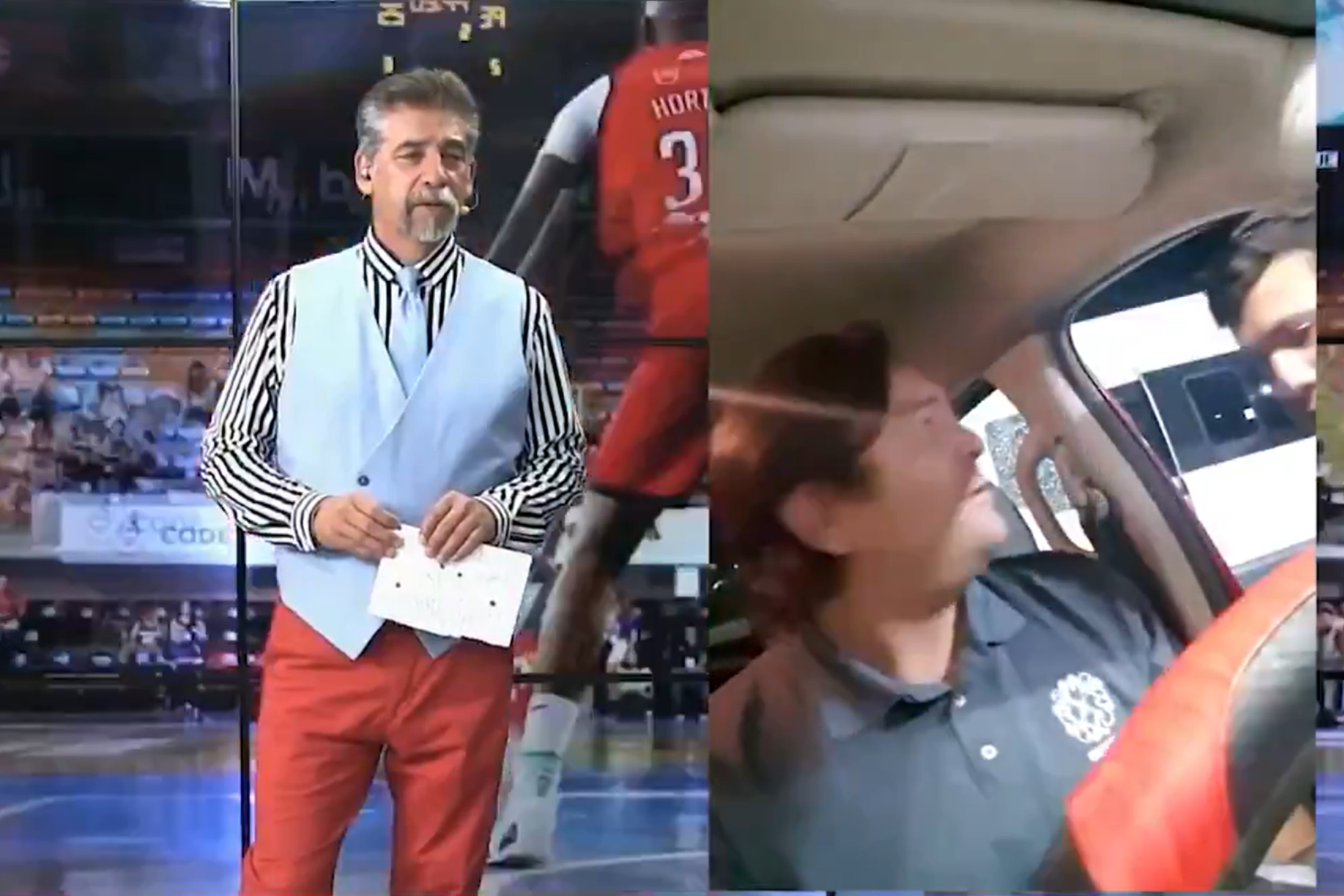 Periodista y analista de baloncesto es asaltado en M�xico en plena entrevista - VIDEO