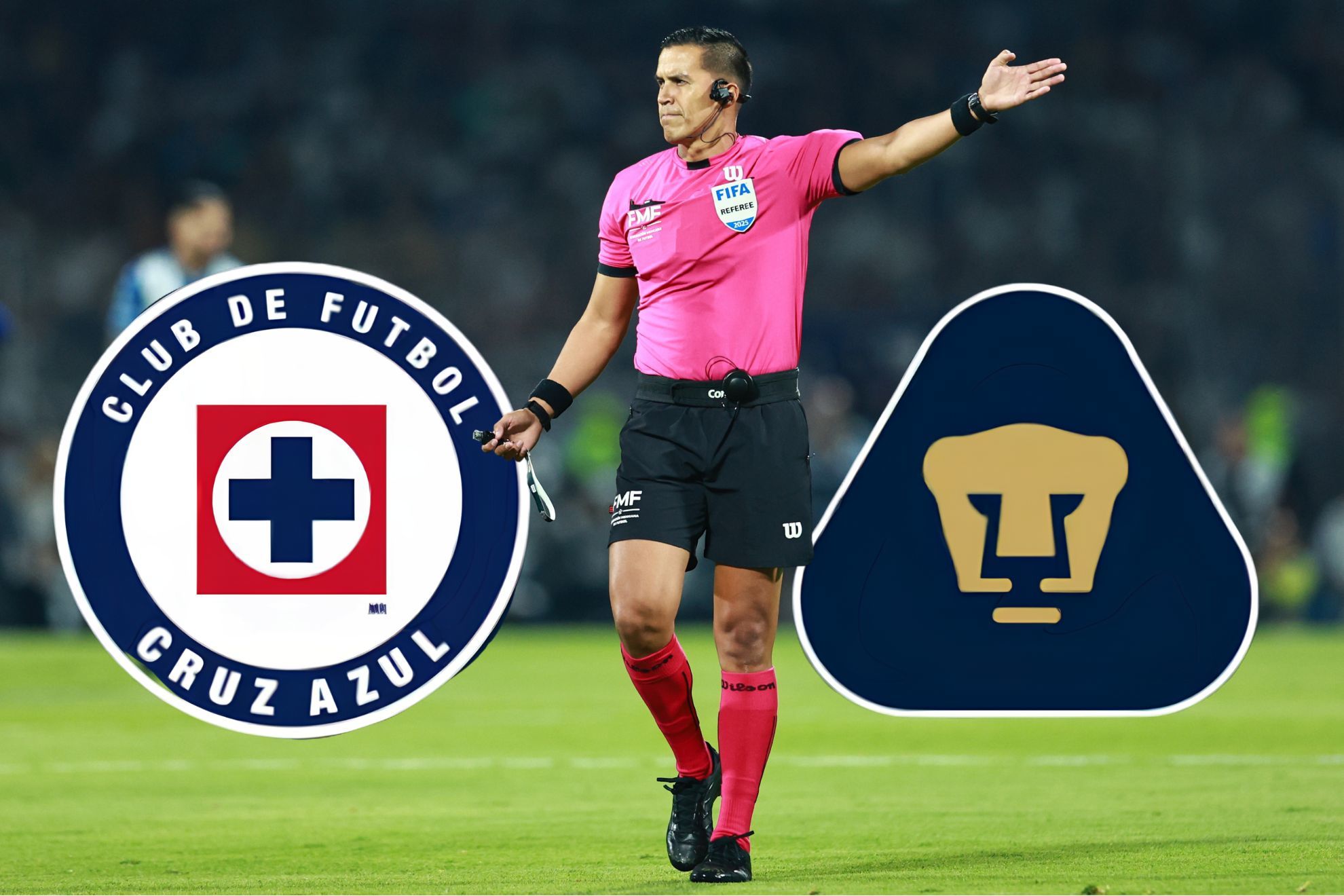 Daniel Quintero, de futbolista gracias al Piojo Herrera, a ser el �rbitro del Pumas vs Cruz Azul