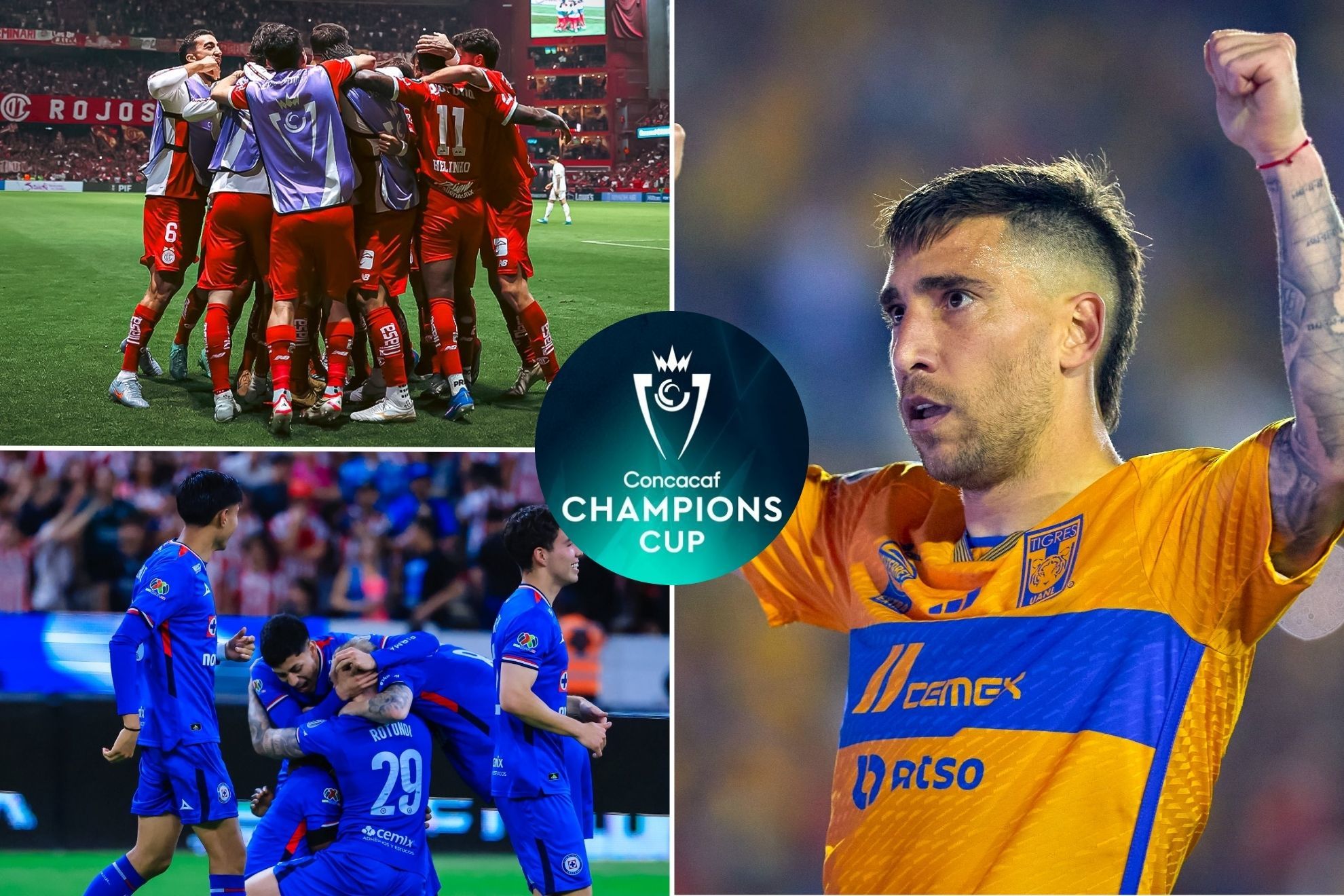 Concacaf pone a Tigres en la cima: as� qued� el ranking con Toluca, Cruz Azul e Inter Miami