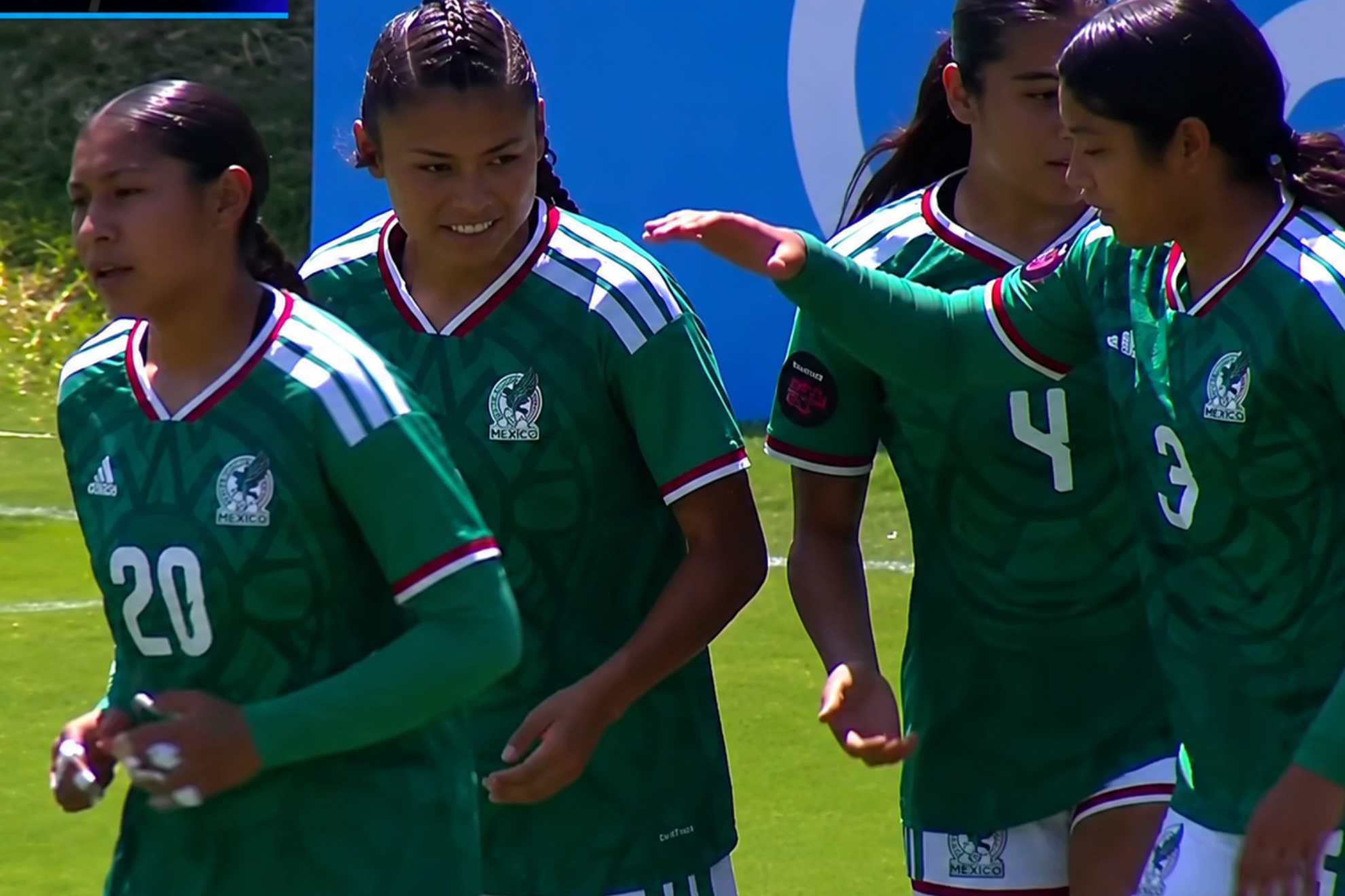 Selecci�n Femenil de M�xico Sub-17 que entrena Miguel Gamero