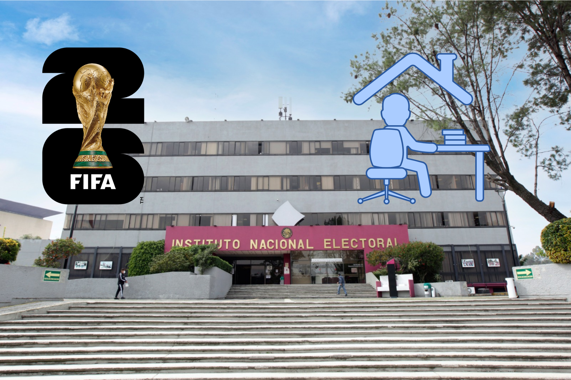 INE se va a Home Office en fechas que no hay Mundial 2026; cr�tica a los funcionarios mexicanos