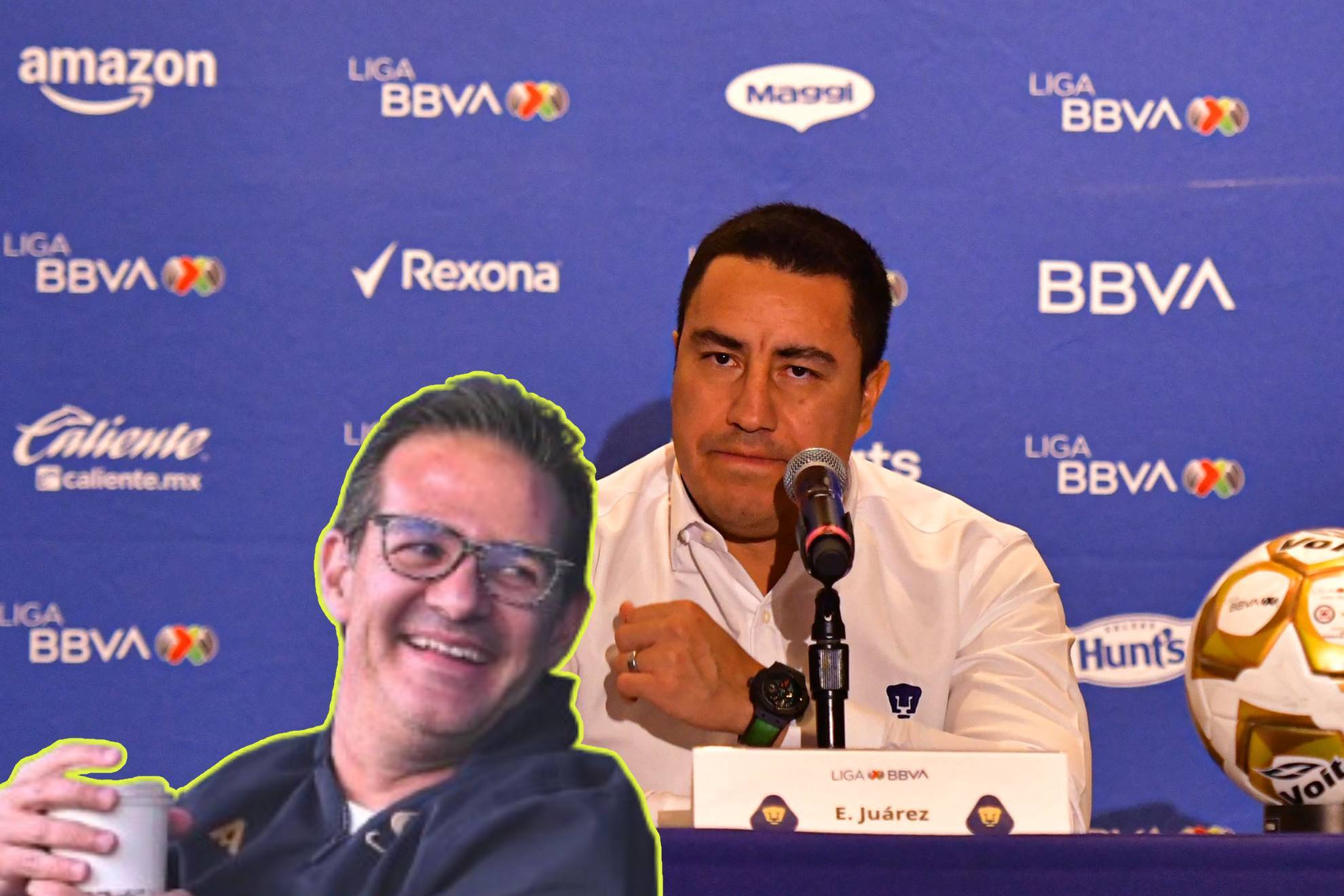 Efra�n Ju�rez Antonio Sancho Pumas Liga MX