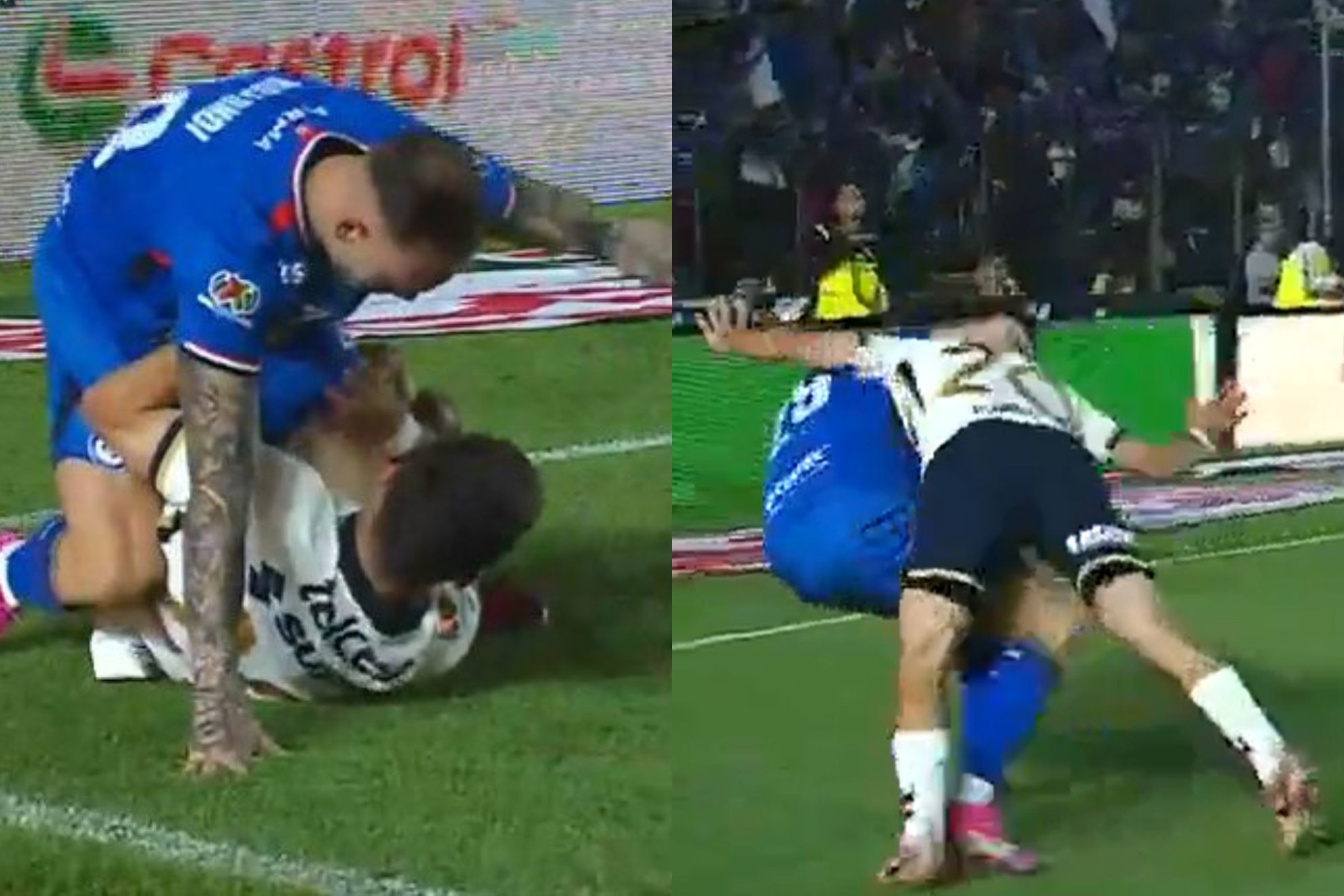 �Final de Liga MX o pelea de MMA? Rotondi y Trigos desatan pol�mica con brutal choque sin expulsi�n