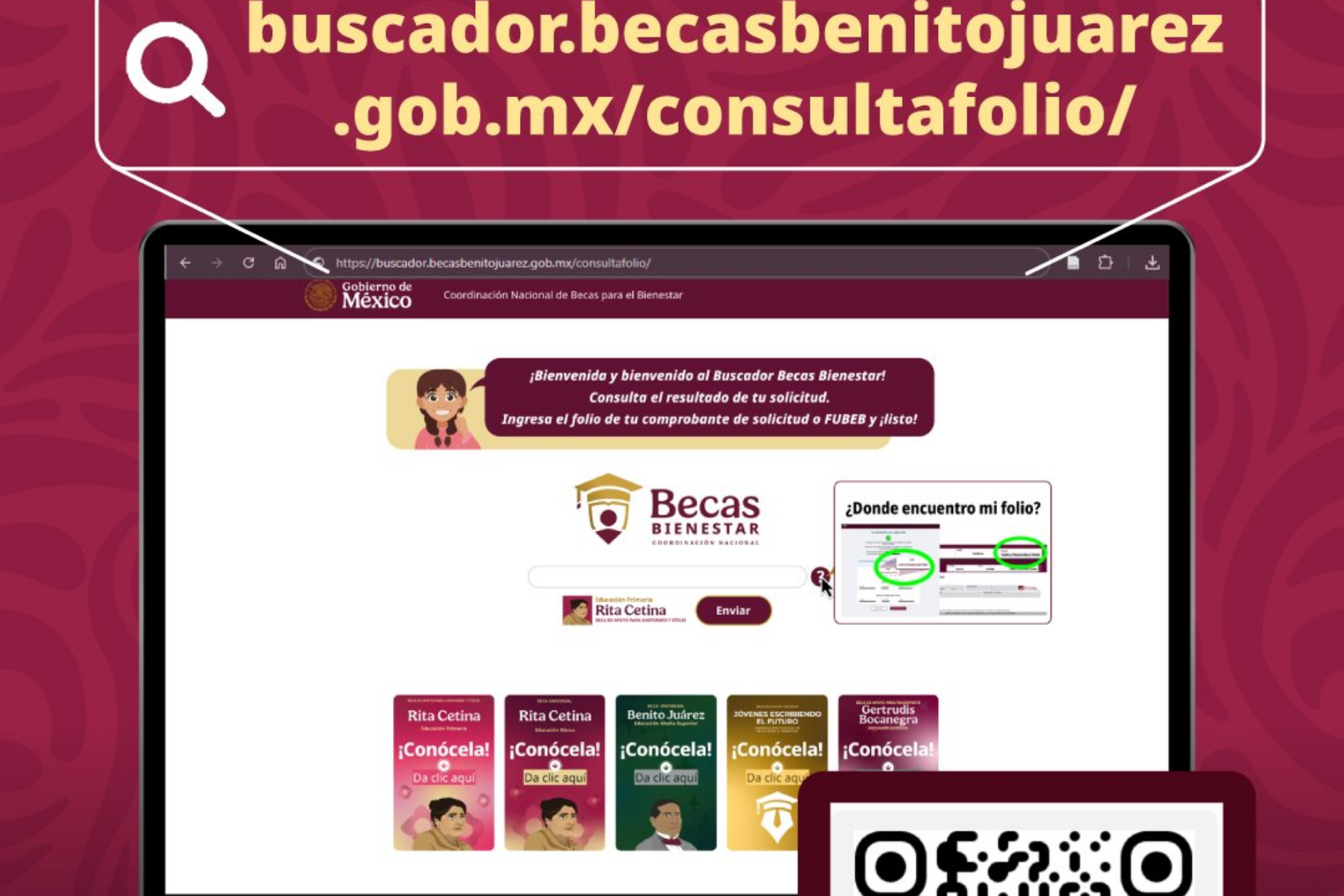 Buscador Beca Rita Cetina Folio: Nuevo link, c�mo utilizarlo y qu� tipo de consultas puedes realizar