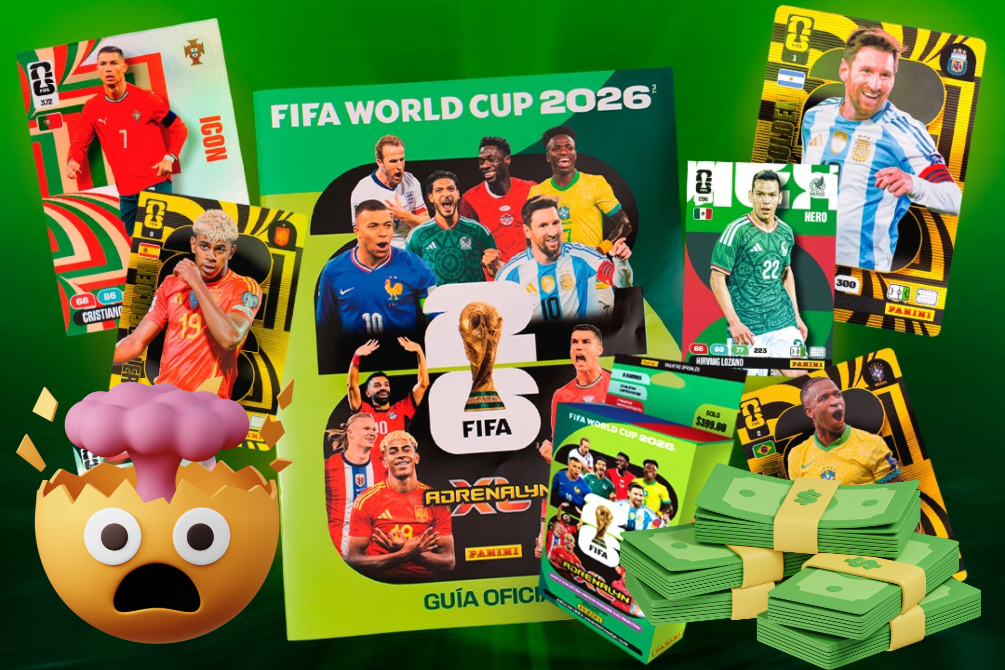 �Con cu�ntas estampas se llena el �lbum Panini del Mundial 2026? As� lo podr�s completar