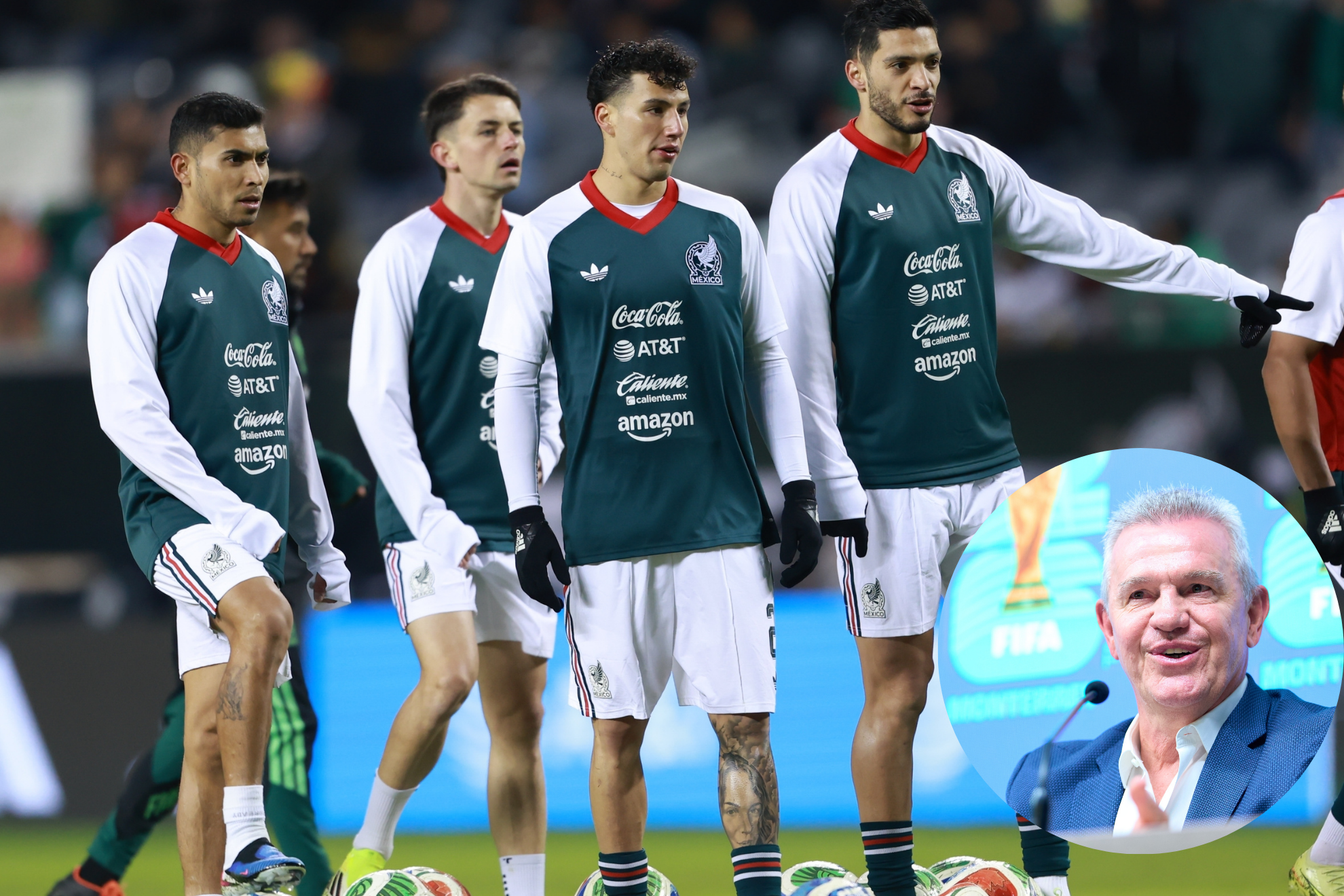 Otro europeo a la Selecci�n Mexicana, Javier Aguirre sonr�e con plantel casi completo para el Mundial 2026