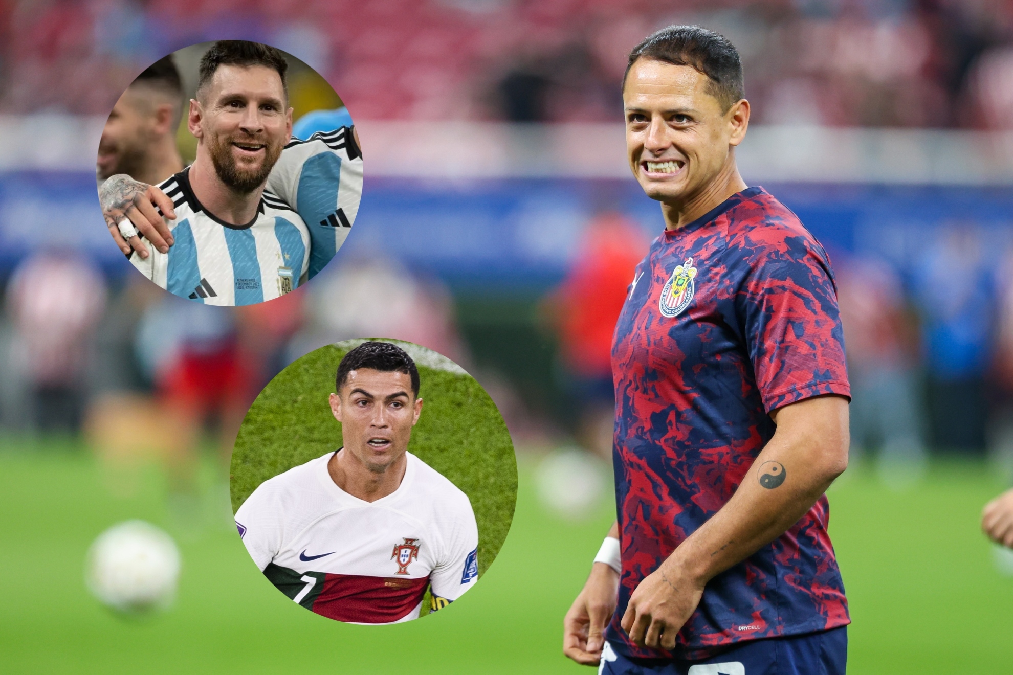 Chicharito da sus 10 mejores futbolistas en la historia: No duda entre Cristiano Ronaldo y Messi