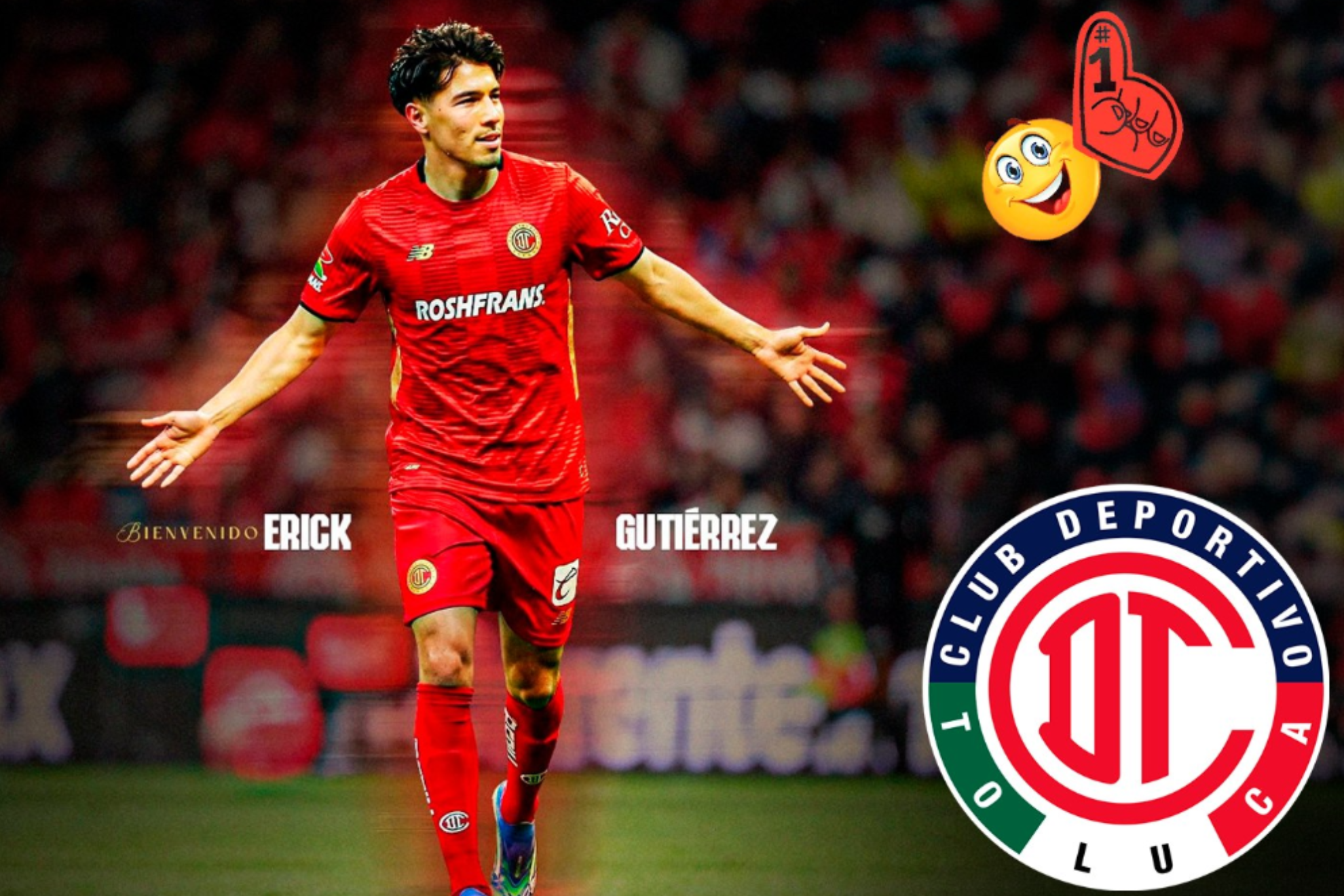 Erick Guti�rrez es presentado oficialmente como nuevo jugador de Toluca tras quedar fuera de los planes de Chivas