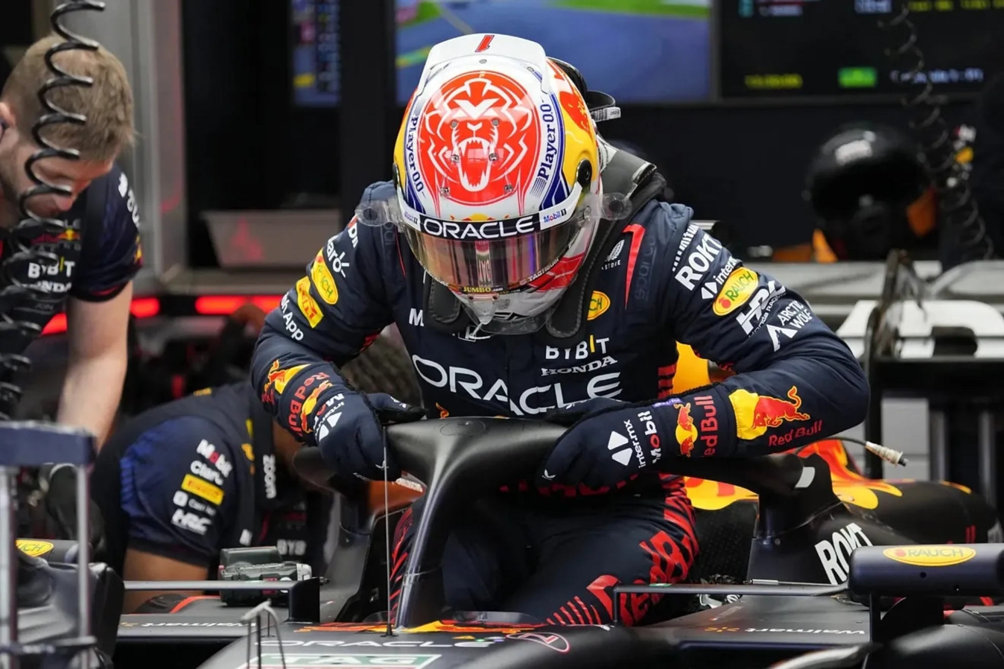 Verstappen, con Red Bull
