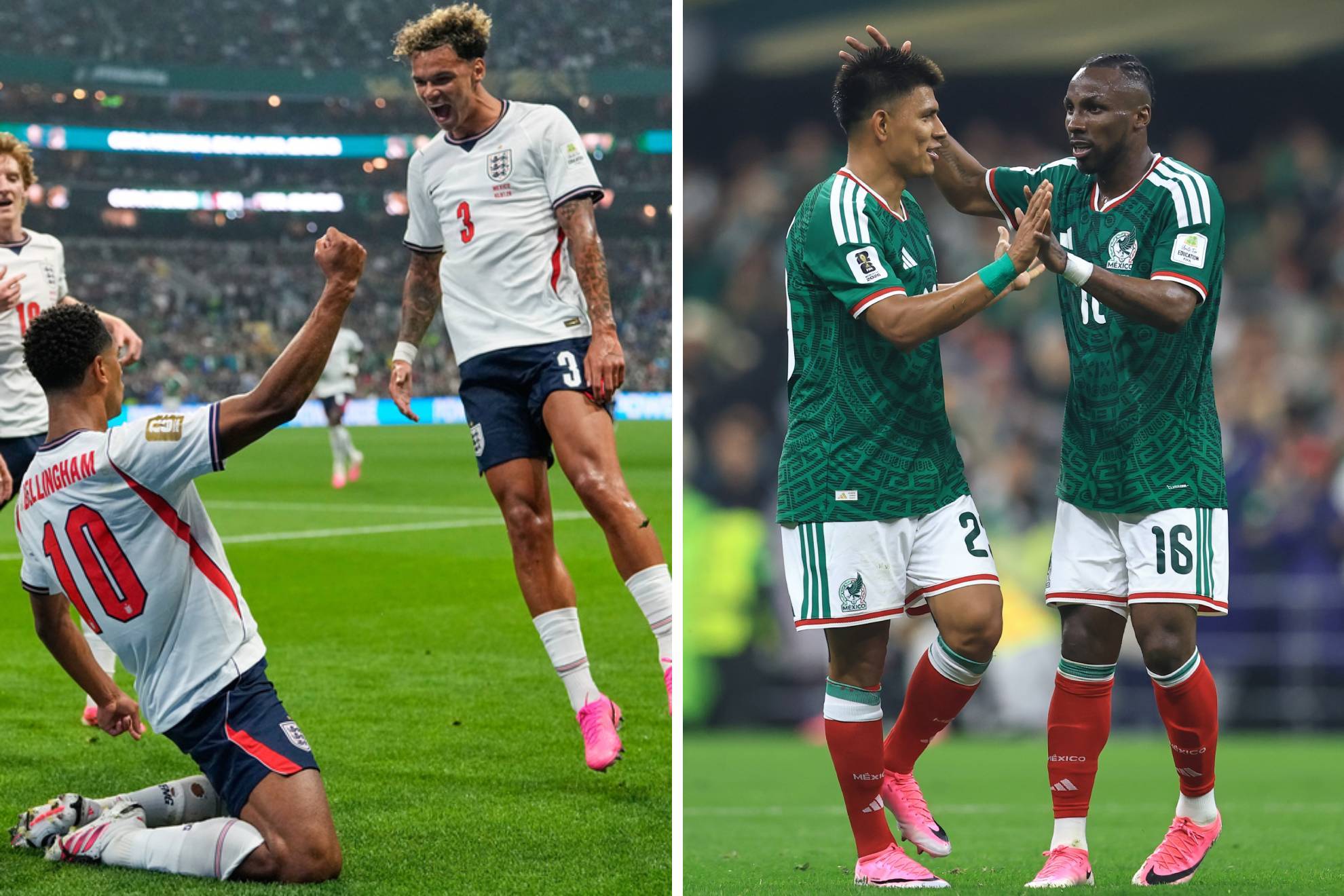 La Selecci�n de Inglaterra venci� a M�xico en los Octavos de Final |