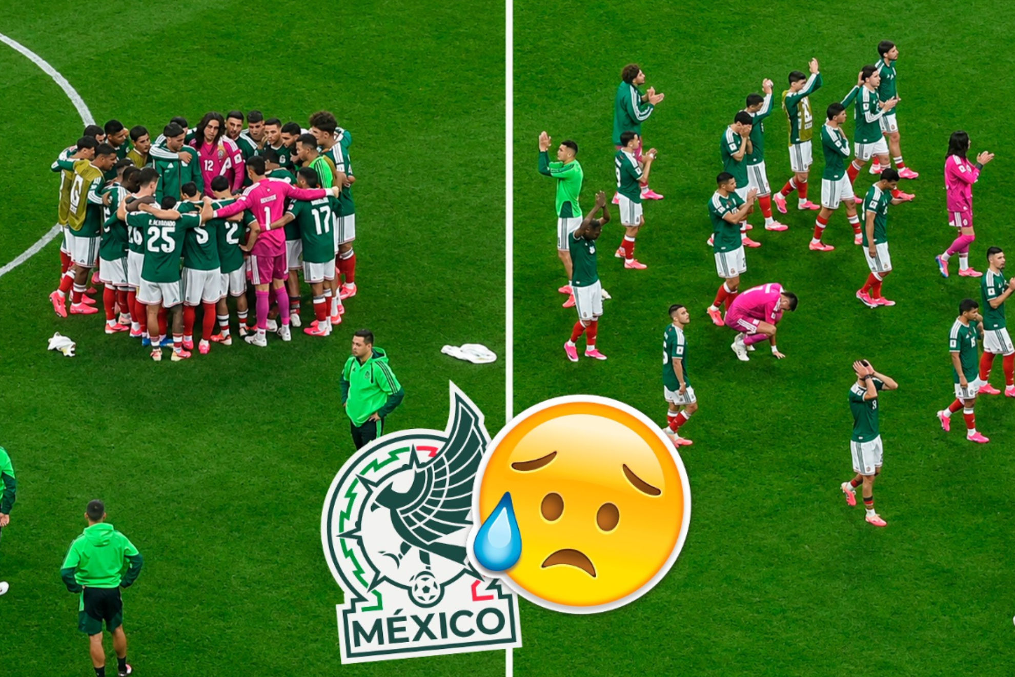 M�xico se quiebra; Ra�l Jim�nez, Mateo Ch�vez y dem�s hasta las lagrimas tras derrota contra Inglaterra