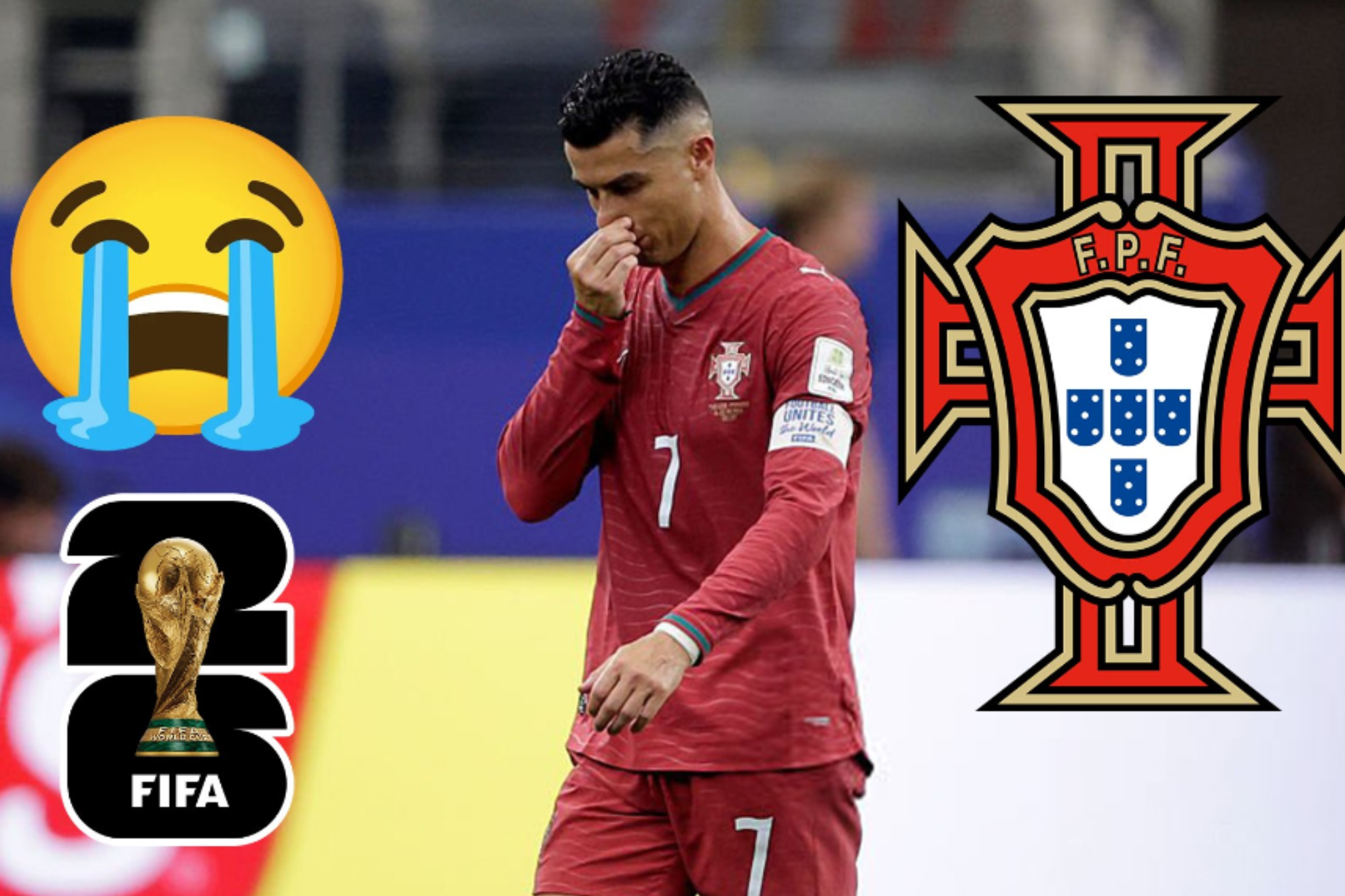 Cristiano Ronaldo se quiebra tras la eliminaci�n de Portugal en el Mundial 2026