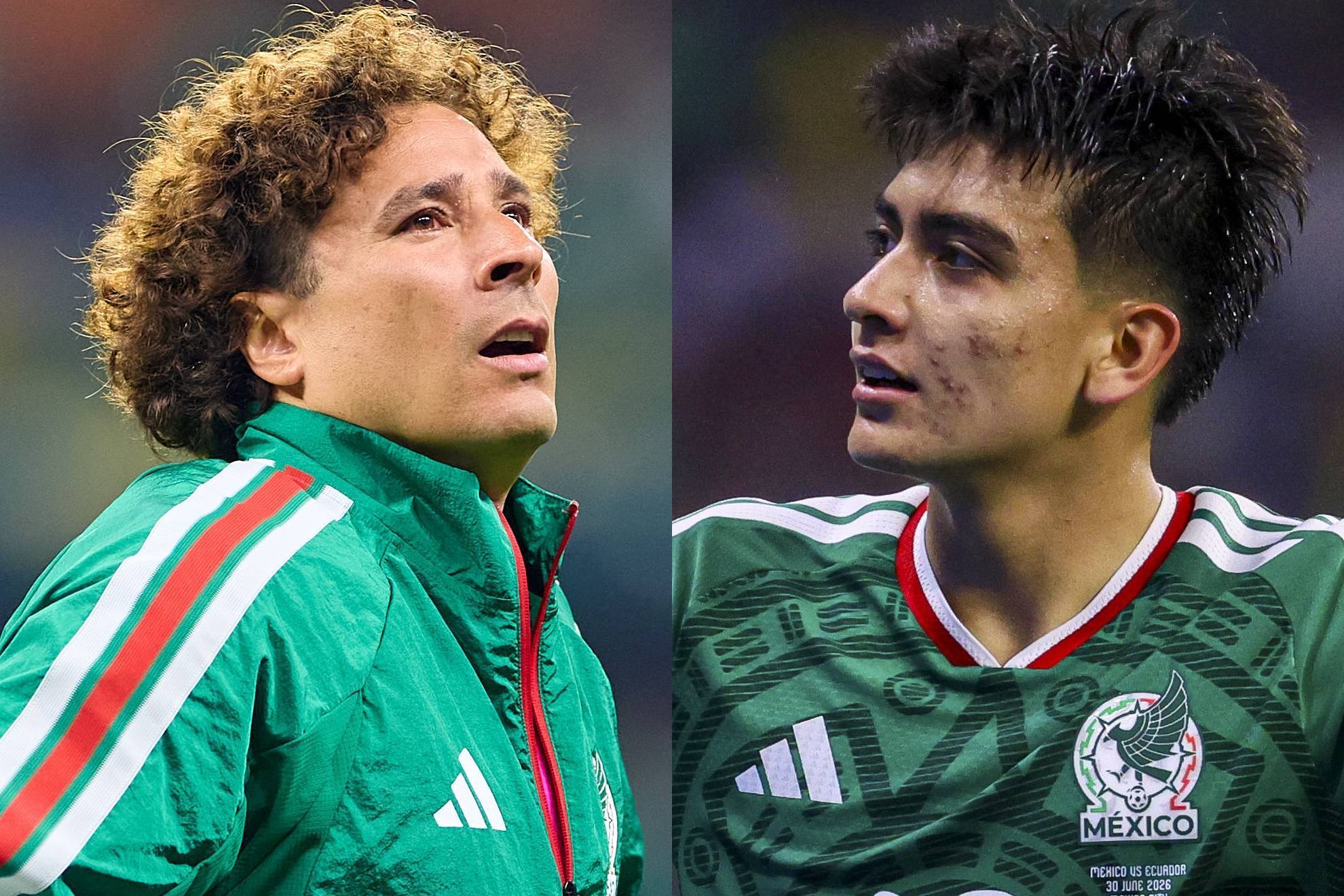 Guillermo Ochoa y Gilberto Mora.